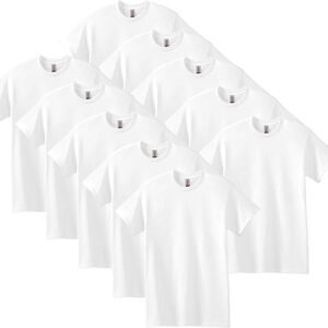 Gildan Unisex Adult Heavy Cotton T-Shirt, Style G5000, Multipack