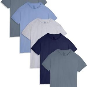 Fruit of the Loom Men's Crew Neck T-Shirt Multipack