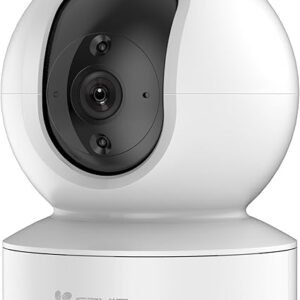 EZVIZ Indoor Camera No Monthly Fee, 256GB Supports, Baby Monitor Camera, Pet Camera. Motion Detection, Auto Tracking, Night Vision, Alarm, Two Way Audio, 2.4G Wifi, Alexa Google IFTTT Control(TY1 2MP)