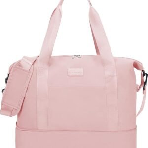 Hayayu for Ryanair Cabin Bags 40x20x25 Hand Luggage Convertible Cabin Bag 45x36x20 for Easyjet Underseat Carry On Bag for Planes Overnight Weekend Bag for Women Men