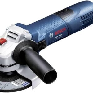 Bosch Professional Winkelschleifer GWS 7-125 (Scheiben-Ø 125mm, Leistung 720 Watt, inkl. Zusatzhandgriff, Aufnahmeflansch, Schutzhaube, Spannmutter, Zweilochschlüssel)