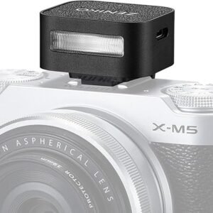 ZΕΝΙΚΟ ZF04 On-Camera-Blitz, Fotoblitz mit 2 Leistungsstufen, Typ-C-Aufladung, universelle Blitzschuhhalterung, 372 Blitze mit voller Leistung für Kameras