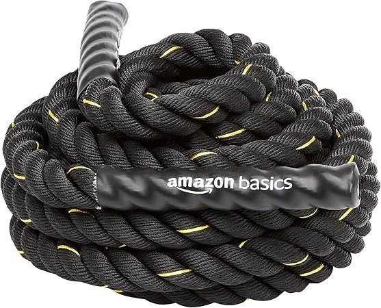 Amazon Basics - Trainingsseil Battle Rope