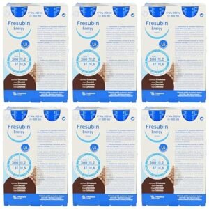 Fresenius Kabi Fresubin Energy Drink Schokolade Trinkflasche, 6 x 4 x 200 ml, 1er Pack (1 x 5,5 kg)